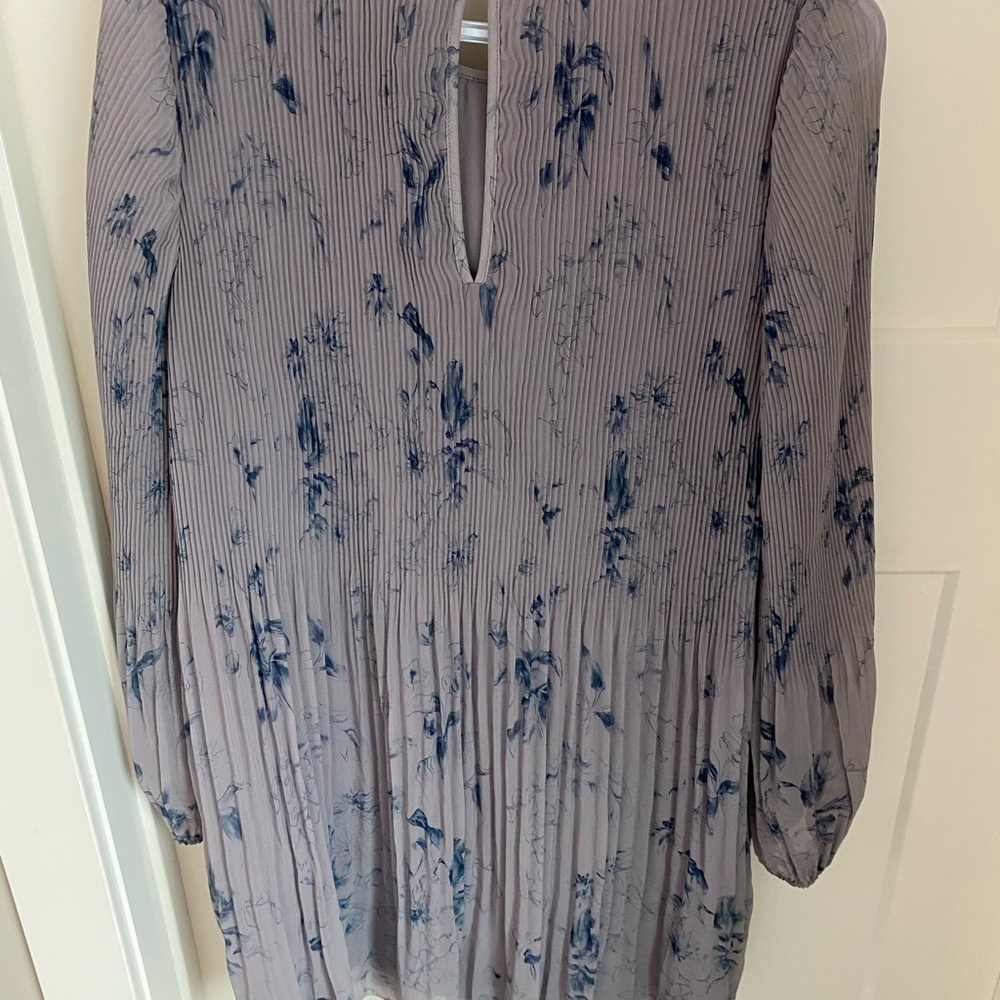 Wilfred Blue Floral Long Sleeve Dress - Picture 3 of 5